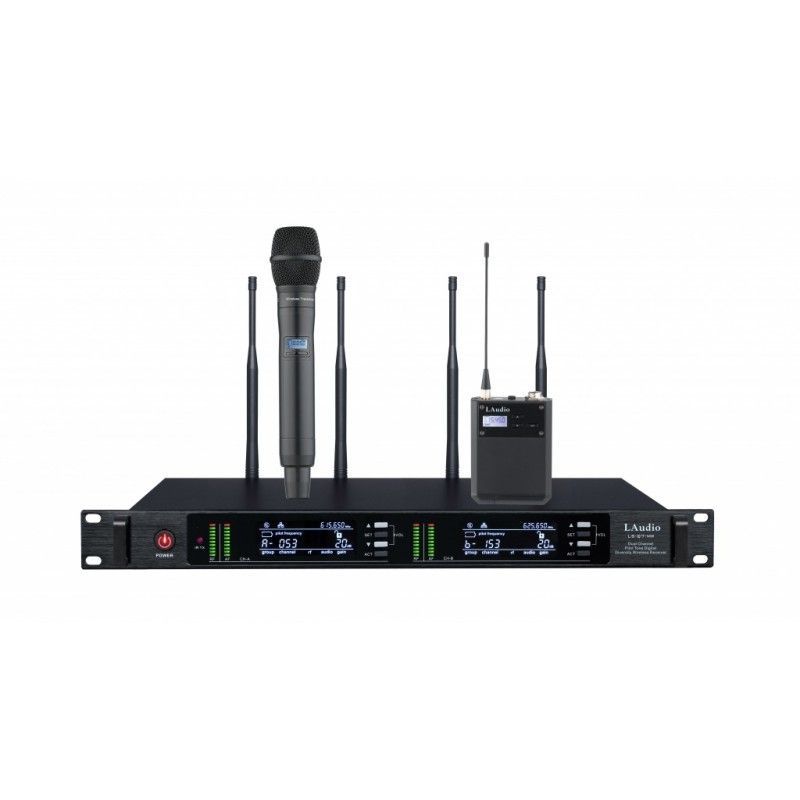 Фото Радиосистема с ручным и головным передатчиком LAudio LS-Q7-MH
