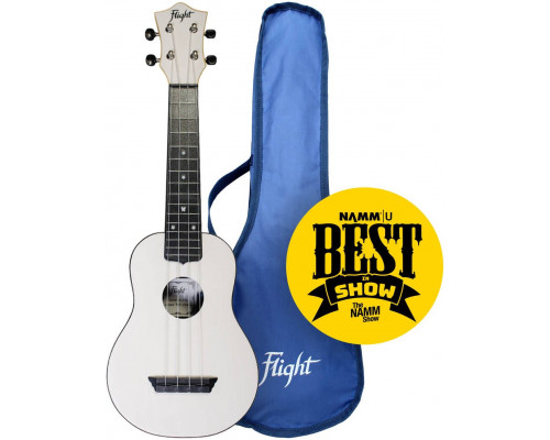 Фото Укулеле сопрано FLIGHT TUS-35 WH