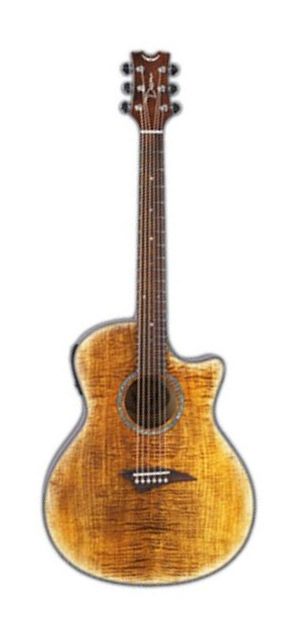 Фото Электроакустическая гитара Dean Exotica FM Faded Tiger Eye