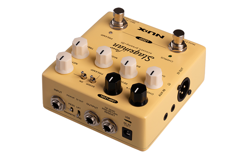 Фото Предусилитель для акустической гитары Nux NAP-5 Stageman Floor