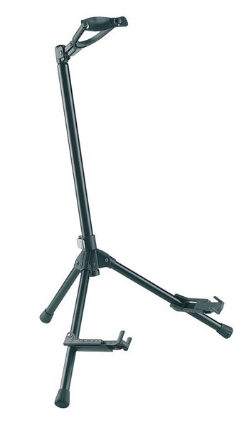 Фото K&M 17685-000-55Memphis 20  стойка для гитары с фиксатором складн. , 1.1 kg, H: 735 mm.