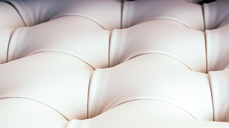 Фото HY-PJ006-GLOSS-WHITE Банкетка, белая, искусственная кожа, Rin