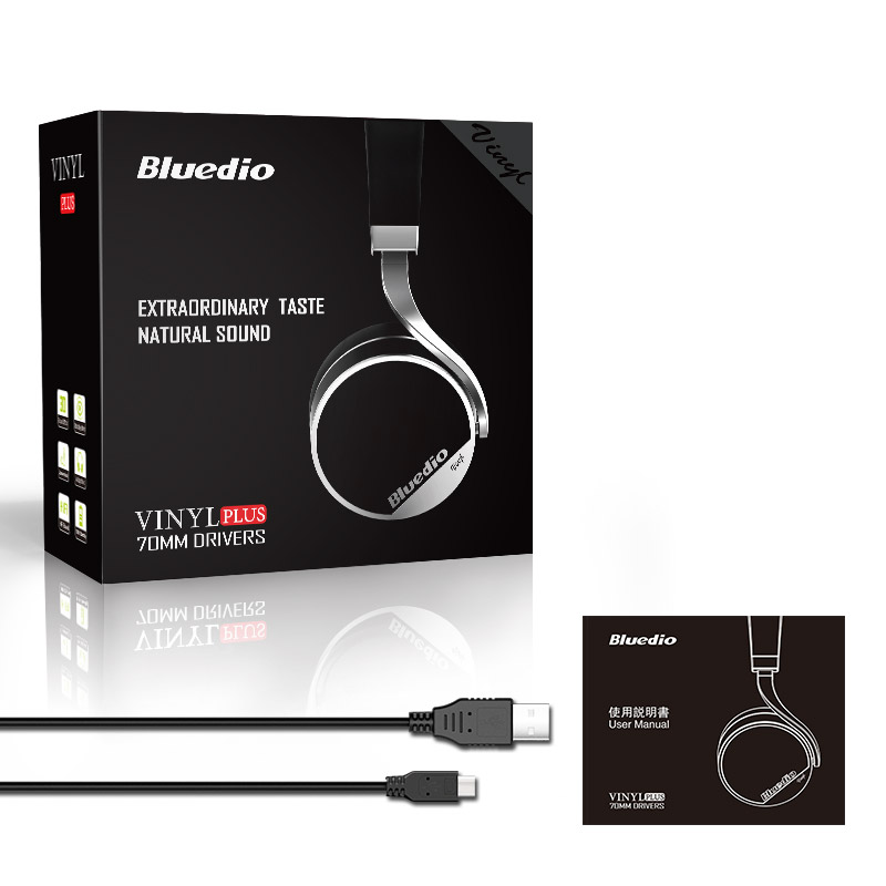 Фото Bluedio Vinyl Plus Black