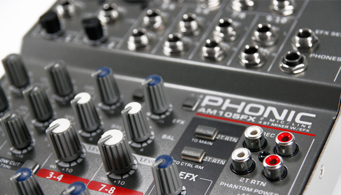 Фото Микшерный пульт Phonic AM 105 Fx
