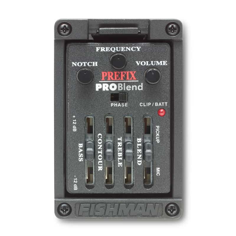 Фото Пьезозвукосниматель с предусилителем, Fishman PRO-MAT-P51 Prefix Pro Blend