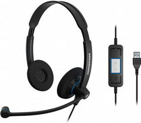 Фото Гарнитура Sennheiser SC 60 USB CTRL