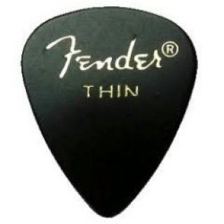 Фото FENDER 351 BLACK PICK 1 GROSS THIN
