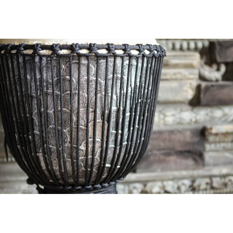 Фото YUKA DJWPRO012-24 Dragon - Джембе с верёвочной настройкой Юка