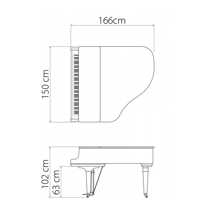 Фото Акустический рояль KAWAI GL-30 WH/P