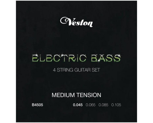 Фото Струны для бас-гитары VESTON B 4505