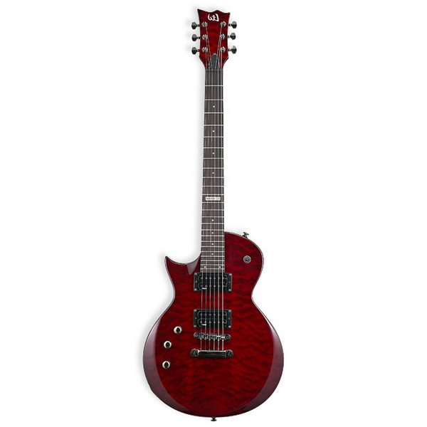 Фото Электрогитара LTD EC-100QM STBCLH