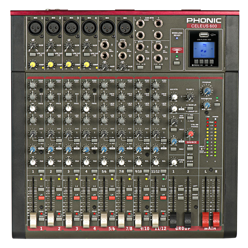 Фото Микшерный пульт Phonic CELEUS 600