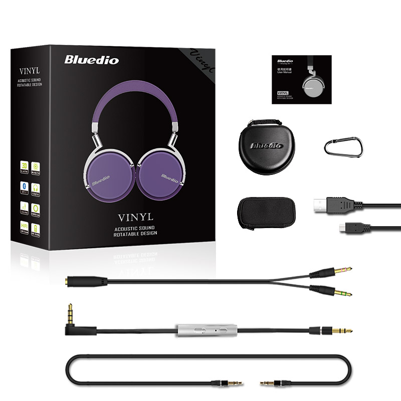 Фото Bluedio Vinyl Purple