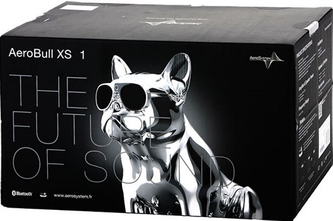 Фото Портативная акустическая система AEROSYSTEM Aerobull XS1 Chrome silver