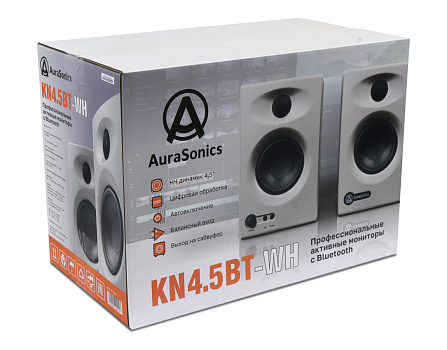 Фото Студийные мониторы AuraSonics KN4.5BT-WH