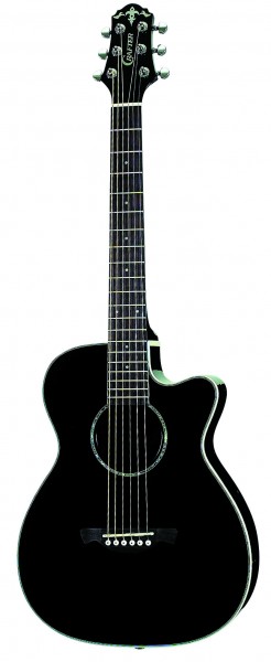 Фото Акустическая гитара уменьшенная 3/4 CRAFTER TRV-23/BK + Чехол