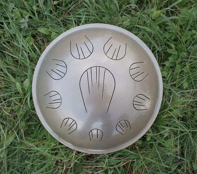 Фото Orion OrM10DCMg Язычковый барабан, "Латунь", 39см,со звукоснимателем и чехлом