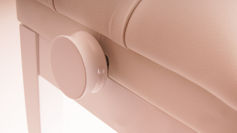 Фото HY-PJ006-GLOSS-WHITE Банкетка, белая, искусственная кожа, Rin