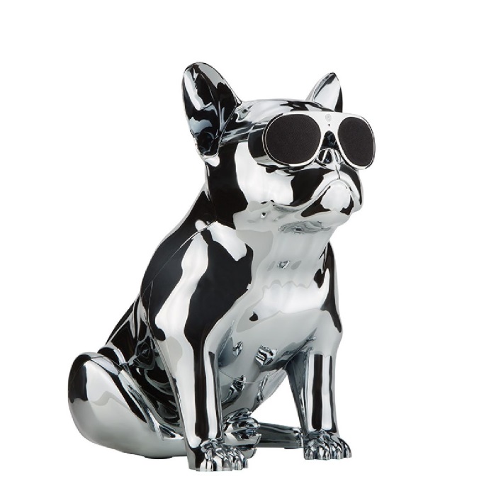 Фото Портативная акустическая система AEROSYSTEM Aerobull XS1 Chrome silver