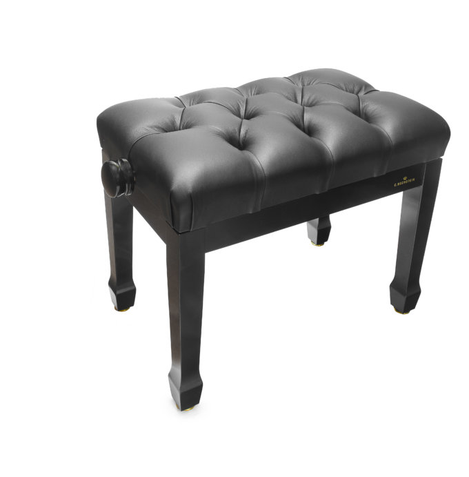 Фото Банкетка концертная для рояля C. Bechstein Grand Concert черная, полированная