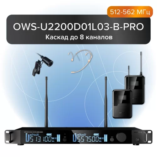 Фото Радиосистема Октава OWS-U2200D01L03-B-PRO