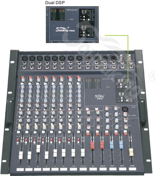 Фото Soundking (AS)PG08 микшерный пульт