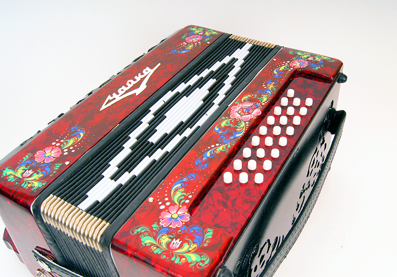 Фото Гармонь "Чайка 314" Шуйская гармонь S5XL-A-RED