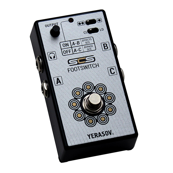 Фото Пассивный ножной переключатель Yerasov SCS-FS-12 Footswitch
