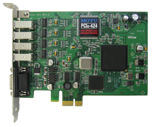 Фото MOTU PCI 424 e-card