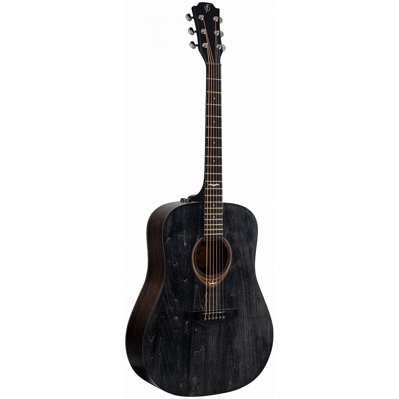 Фото Электроакустическая гитара FLIGHT D-145 E BK