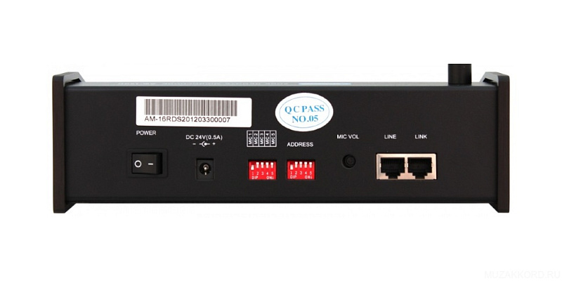 Фото Микрофонная панель PROAUDIO AM-16RD