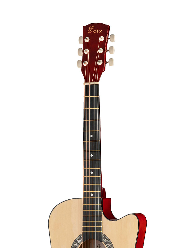 Фото FFG-2038C-NA Акустическая гитара, цвет натуральный, Foix