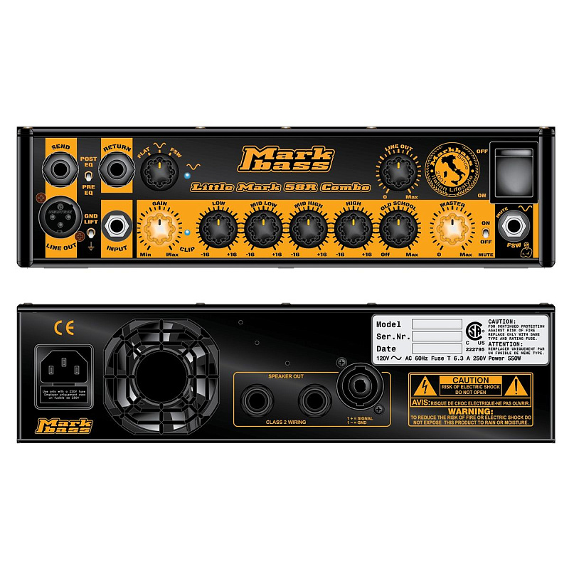 Фото Басовый комбоусилитель Markbass MB58R MINI CMD 121 PURE