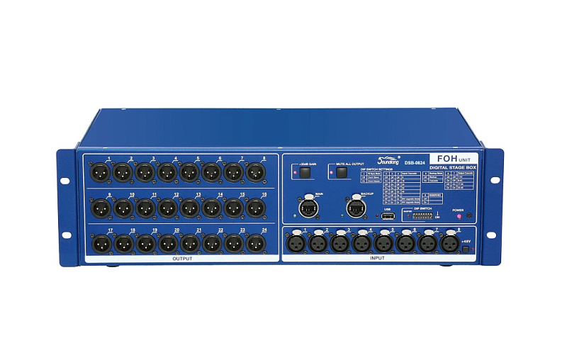 Фото Цифровая система сценической коммутации Soundking DSB-0824
