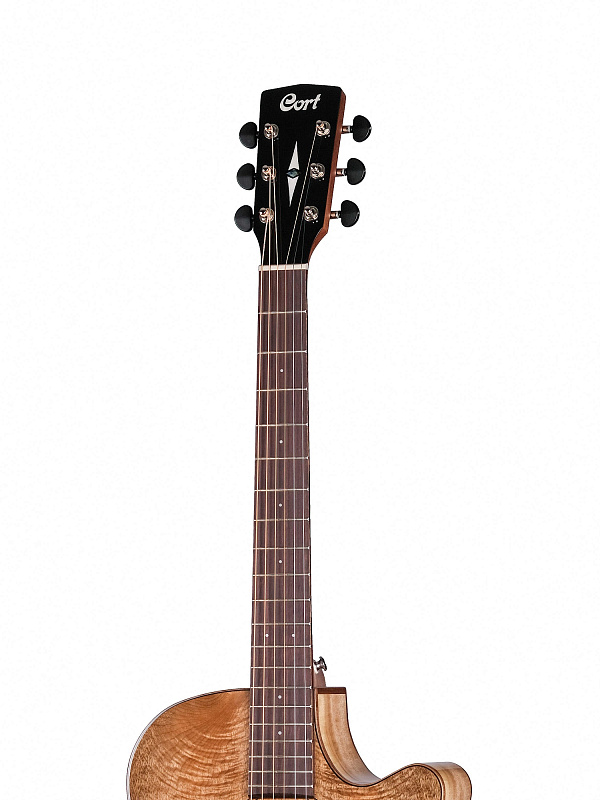 Фото SFX-Myrtlewood-NAT SFX Series Электро-акустическая гитара, с вырезом, цвет натуральный, Cort