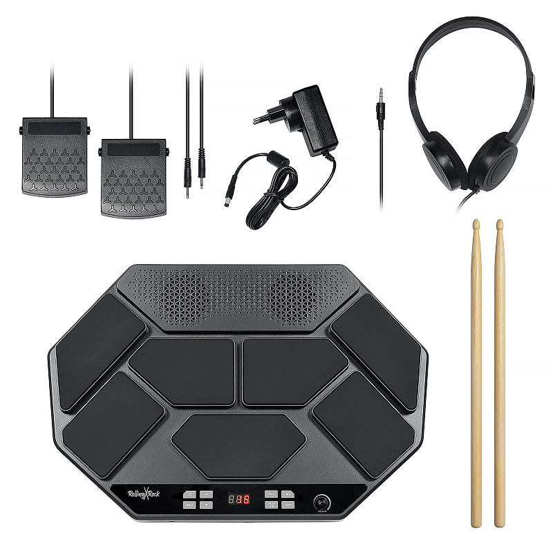 Фото Ударная установка электронная Rolling Rock MP-50 портативная