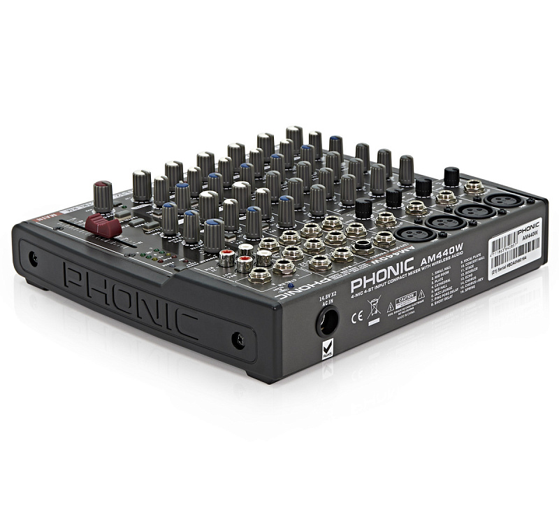 Фото Микшерный пульт Phonic AM 440 W