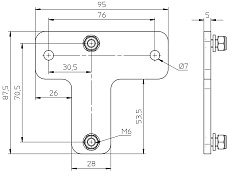 Адаптер крепления Eve Audio SC-Adapter