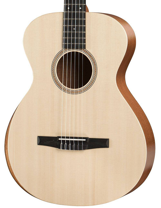 Фото TAYLOR Academy 12-N Academy Series, Layered Sapele, Sitka Spruce Top, Nylon String Grand Concert