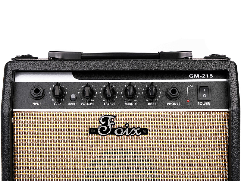 Фото Гитарный комбоусилитель Foix GM215-BLACK, 15Вт