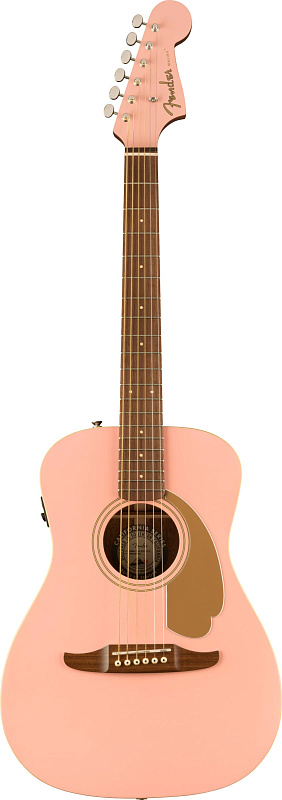 Фото Электроакустическая гитара FENDER Malibu Player Shell Pink