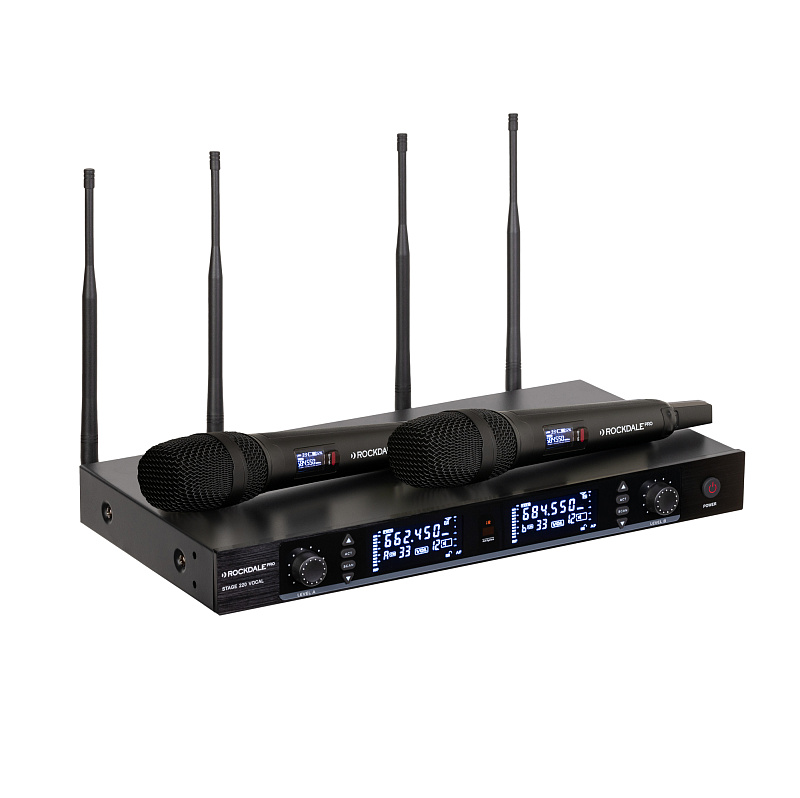Фото Радиосистема ROCKDALE PRO Stage 220 BK Vocal