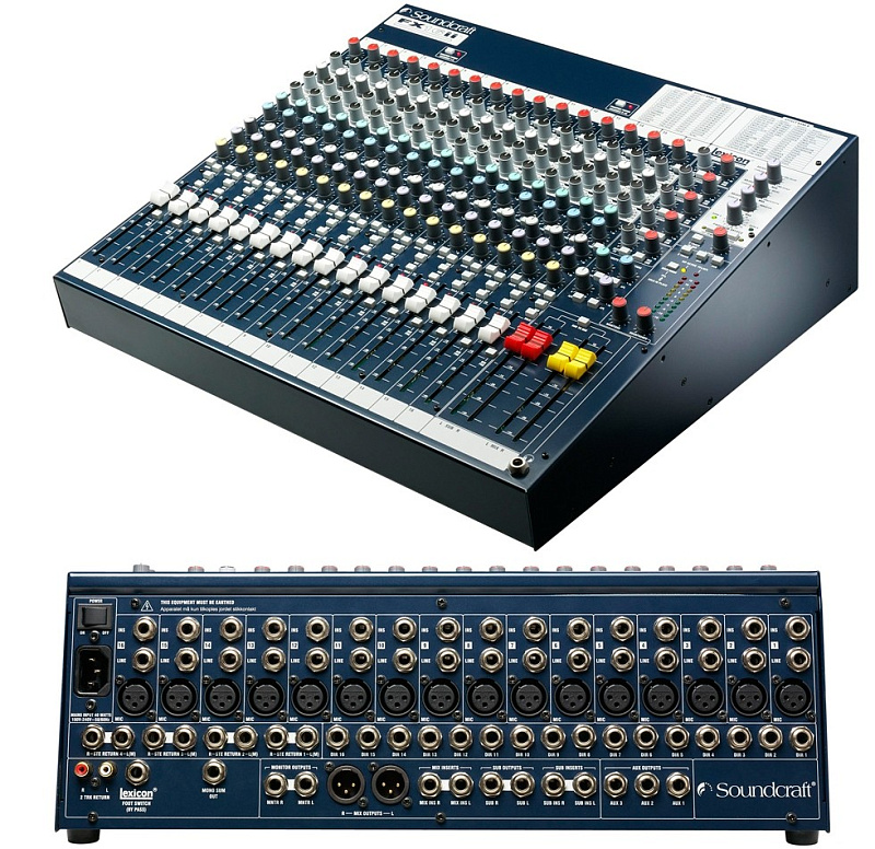Фото Soundcraft FX16ii