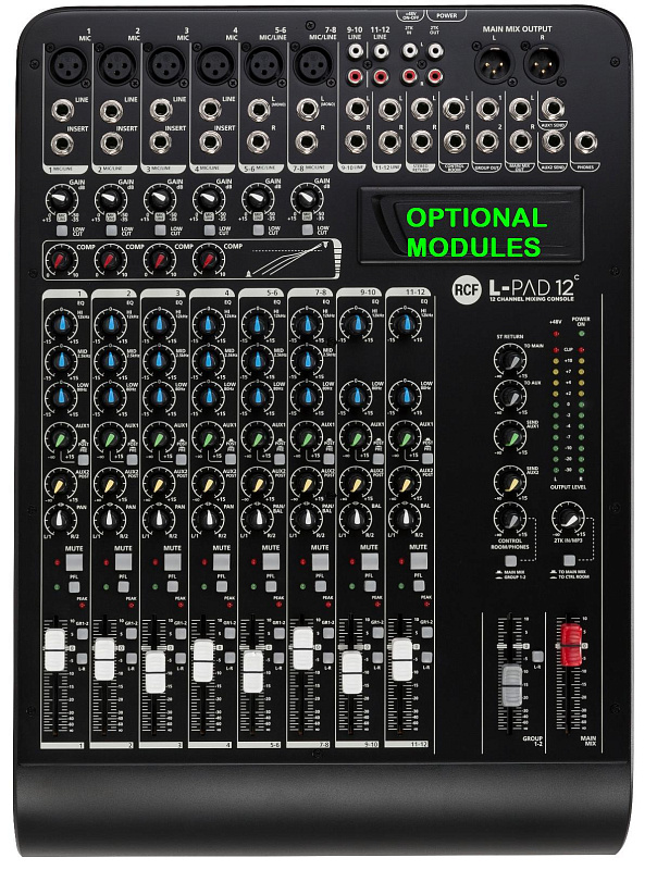 Фото Аналоговый микшерный пульт RCF L-PAD 12CX