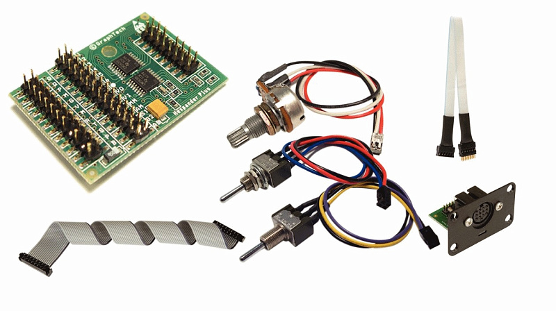 Фото Graph Tech PK-0440-00  Полифонический (MIDI) преамп Hexpander для пьезо-бриджей