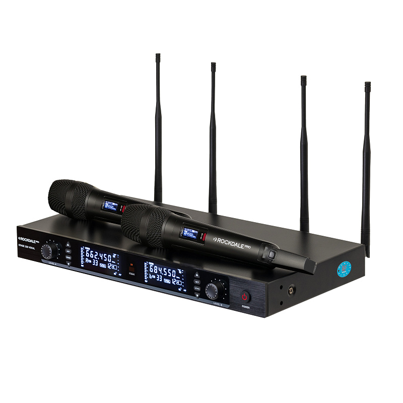 Фото Радиосистема ROCKDALE PRO Stage 220 BK Vocal