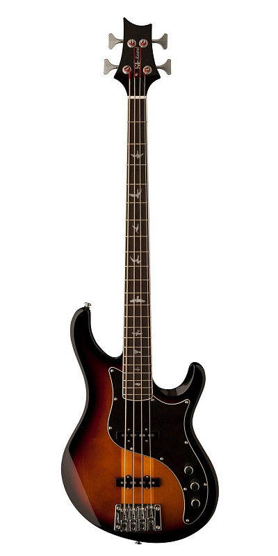 Фото Бас-гитара PRS SE KESTREL BASS TRI COLOUR SUNBURST, с чехлом