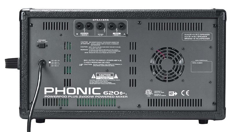 Фото Активный микшерный пульт Phonic Powerpod 620 Plus T1