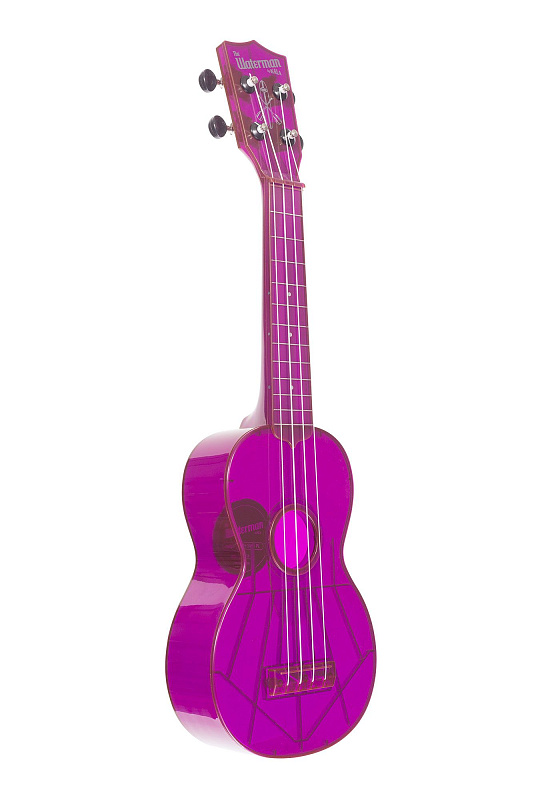 Фото WATERMAN by KALA KA-SWF-PL Waterman Fluorescent Grape Soprano Ukulele