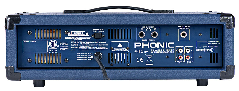 Фото Активный микшерный пульт Phonic Powerpod 415RW